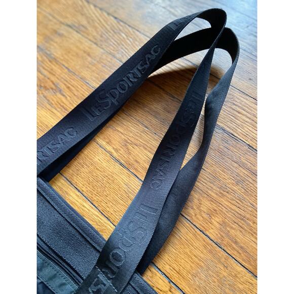 LESPORTSAC Large Black Shoulder Bag sz OS - Picture 4 of 13